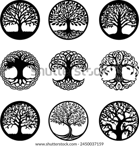 Tree of life, Tree of life Clipart, Tree of life cut files for Cricut, Celtic tree of life