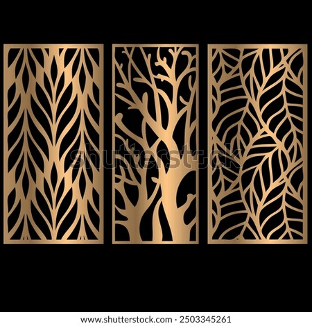 Decorative panel, geometric panel, Pattern for laser ,router , fiber, cnc Decorative, files for wood ,cnc patterns ,Wall Stenci, decoratice laser cutting