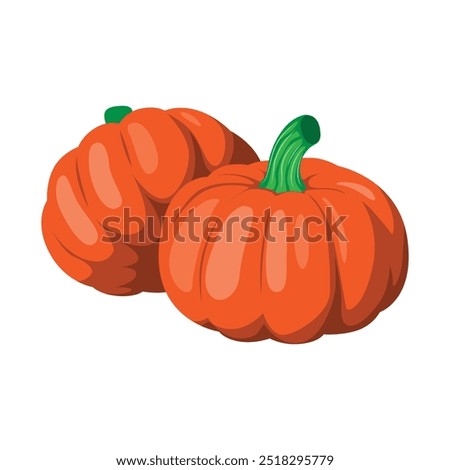 Fresh Autumn Pumpkin Harvest in Rustic Setting