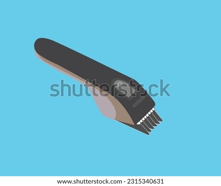 Similar – Image, Stock Photo new haircut Haircut Claw