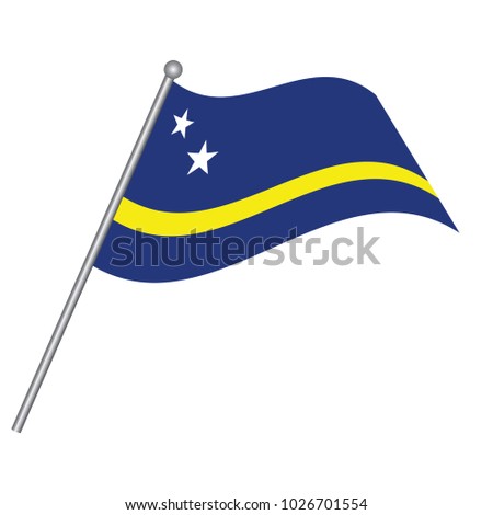 Flag of Curacao.