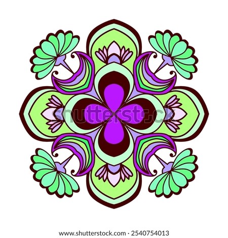 Adult Dream colour  catcher Delight coloring book mandala page. Easy Mandala Coloring Book Pages for Adults to Relax, Experiences Give Relief. Resizeable Vector File