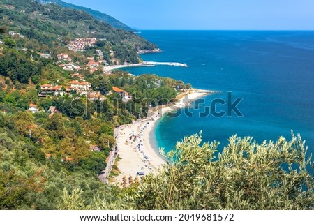 Similar – Foto Bild Strand Agios Ioannis auf der Insel Lefkada