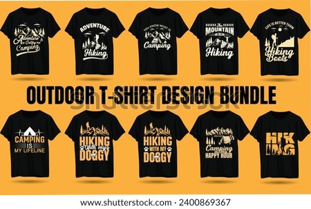 Tandy Outdoor T-shirt Design Bundle