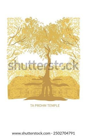 Similar – Foto Bild Baum in Ta Phrom, Angkor Wat, Kambodscha.