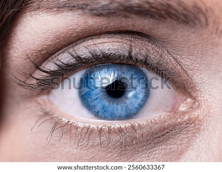 Similar – Image, Stock Photo eye Eyes Brown Light