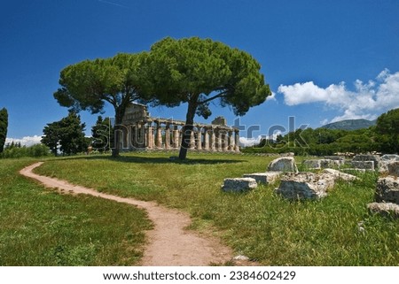 Similar – Image, Stock Photo Column, Paestum Campania