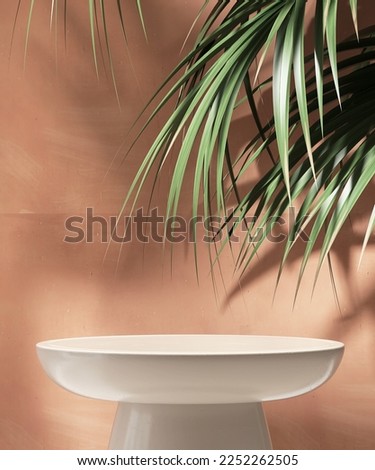 Similar – Foto Bild Marmortisch mit Palmblattschatten