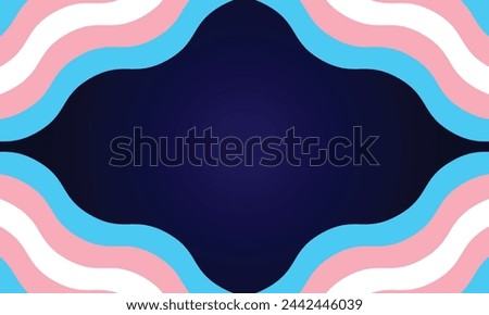 international trans day of visibility background design