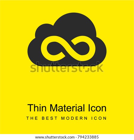 Jsfiddle logo bright yellow material minimal icon or logo design
