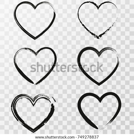 Download Vector Transparent Background Vector Vector Hand Drawn Heart Png Gif