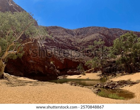 Similar – Foto Bild Das sandige Ufer des Flusses Jenissei. Nördlich des Krasnojarsker Territoriums