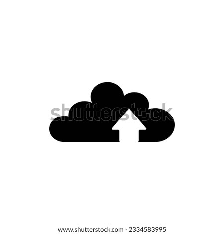 cloud icon upload flet black icon