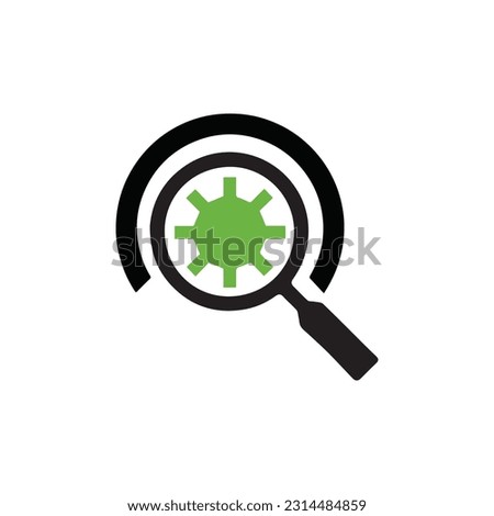 mold inspection vector icon mold inspection logo