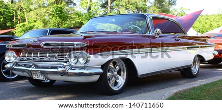 MATHEWS, VA- JUNE 01:59 Chevrolet left side in the Annual: Vintage TV\'s \