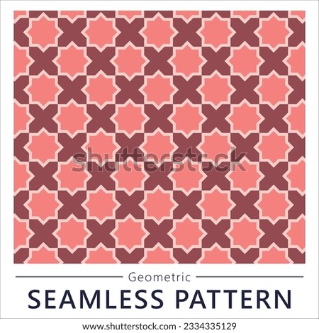 Geometric seamless vector pattern n24