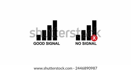 telecommunication signal logo icon vector design