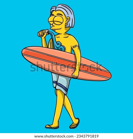 zodiac aquarius as a surfer boy get ready for surfing