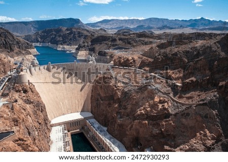 Image, Stock Photo Hoover Dam