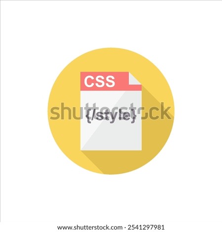 Css file  user interface dekstop icon