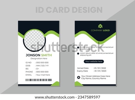 
Double-sided creative business card template. Portrait and landscape orientation. Horizontal and vertical layout. Vector illustration
