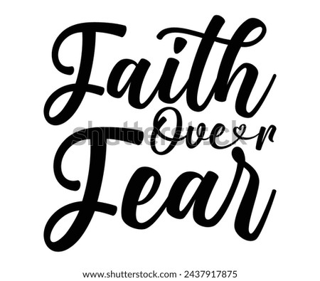 Faith Over Fear T-shirt, Heart Disease Cut Files, Wishing For A Cure, Red Ribbon, I Wear Red Shirt, Stronger Than Storm Wear Red Rainbow, Heart Health Awareness, Cut File For Cricut Silhouette