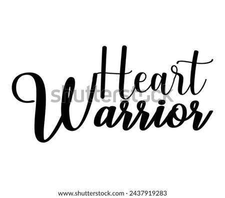Heart Warrior T-shirt, Heart Disease Cut Files, Wishing For A Cure, Red Ribbon, I Wear Red Shirt, Stronger Than Storm Wear Red Rainbow, Heart Health Awareness, Cut File For Cricut Silhouette