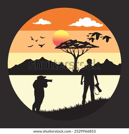 World Photography Day T Shirt logo design