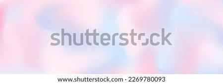 Romantic gradient sky pattern. Cirrus clouds gradient background. Pink and blue colors. Vector abstract concept.