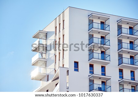 Similar – Foto Bild Fassade Wohnung Haus Mann