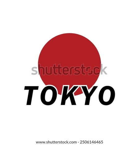 Tokyo Japan vintage t-shirt streetwear. Typography slogan tshirt design with kanji in japanese translation : Tokyo Vector illustration.