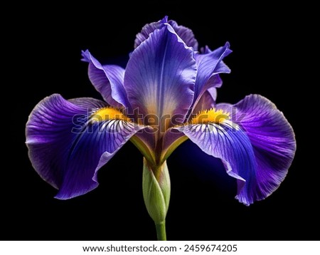 Similar – Image, Stock Photo purple flower with five petals on branch. Some unknown flower in forest in Latvia. grey blurred background.