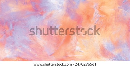 Similar – Image, Stock Photo artist painting on handmade waver in studio