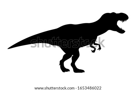 Download T Rex Silhouette Clip Art Free At Getdrawings Free Download