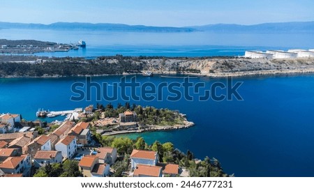 Similar – Image, Stock Photo Picturesque scenery of ancient bridge in gorge at sundown