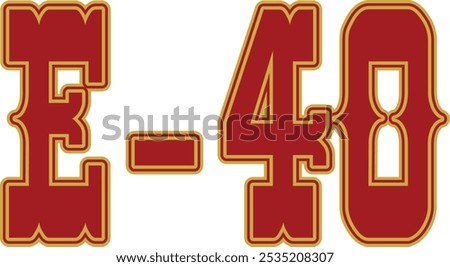 E-40 Digital EPs Vector graphics File