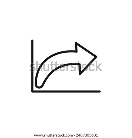 Share page logo sign vector outline