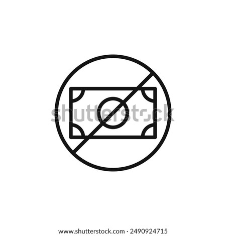 Stop Corruption logo sign vector outline