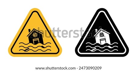 Flood Disaster Warning Sign Promote Safety in Flood-Prone Areas