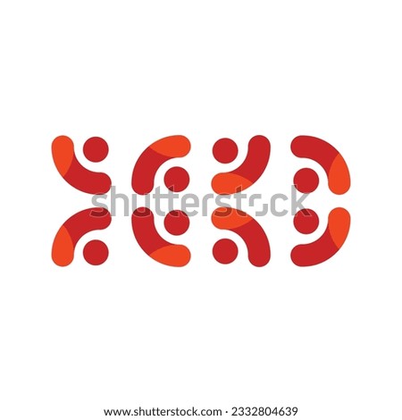circle graphic elements, abstract logo