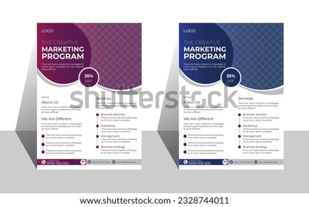 Corporate Design Template in A4. Can be adapt to Brochure, Annual Report, Magazine,Poster, Business Presentation, Portfolio, Flyer, Banner, Website.