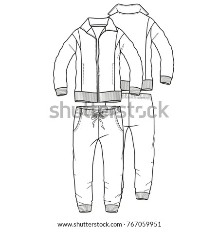 Coloring Track Suit Coloring Pages