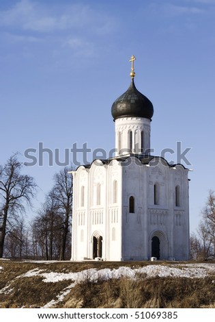 Church of the Intercession on the Nerl (Vladimir region of Russia)