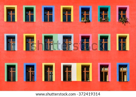 Similar – Image, Stock Photo Symmetry Berlin Architecture