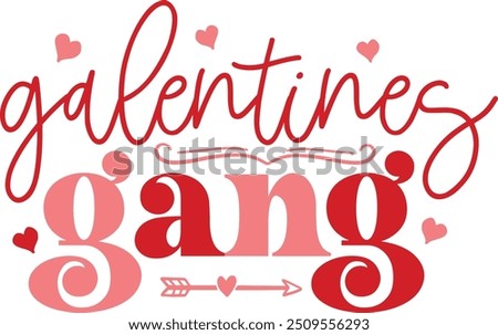 Galen-tine's gang, Boho Valentine Design