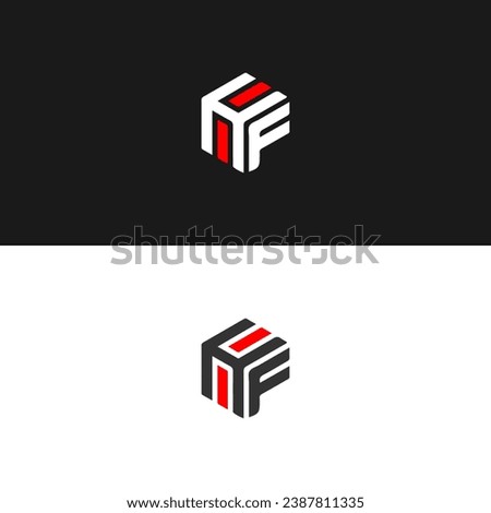 HF logo. H F design. White HF letter. HF, H F letter logo design. Initial letter HF linked circle uppercase monogram logo. H F letter logo vector design. 