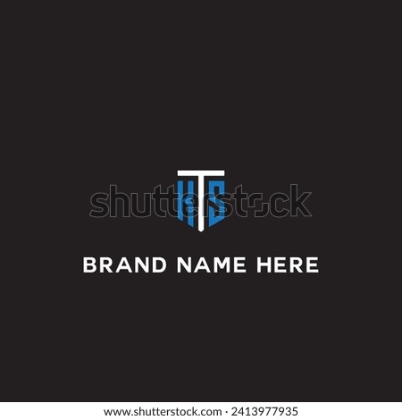 KTS logo. K T S design. White KTS letter. KTS K T S letter logo design. Initial letter KTS linked circle uppercase monogram logo.