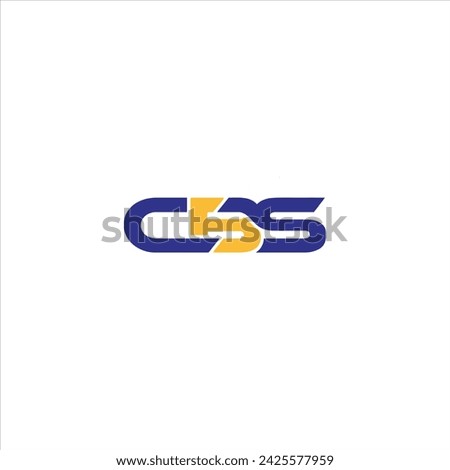 CBS logo. C B S design. White CBS letter. CBS, C B S letter logo design. Initial letter CBS linked circle uppercase monogram logo.