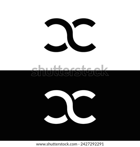 CC logo. C C design. White CC letter. CC, C C letter logo design. Initial letter CC linked circle uppercase monogram logo.