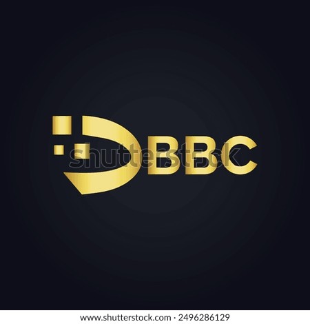 BBC logo. B B C design. White BBC letter. BBC, B B C letter logo design.